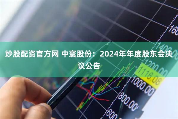 炒股配资官方网 中寰股份：2024年年度股东会决议公告